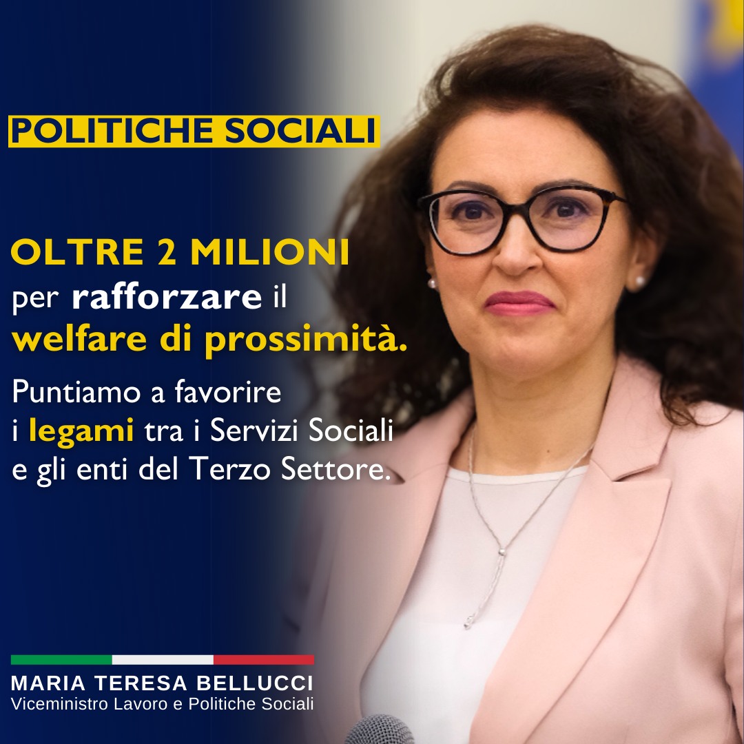 Oltre 2 milioni per rafforzare il welfare di prossimità