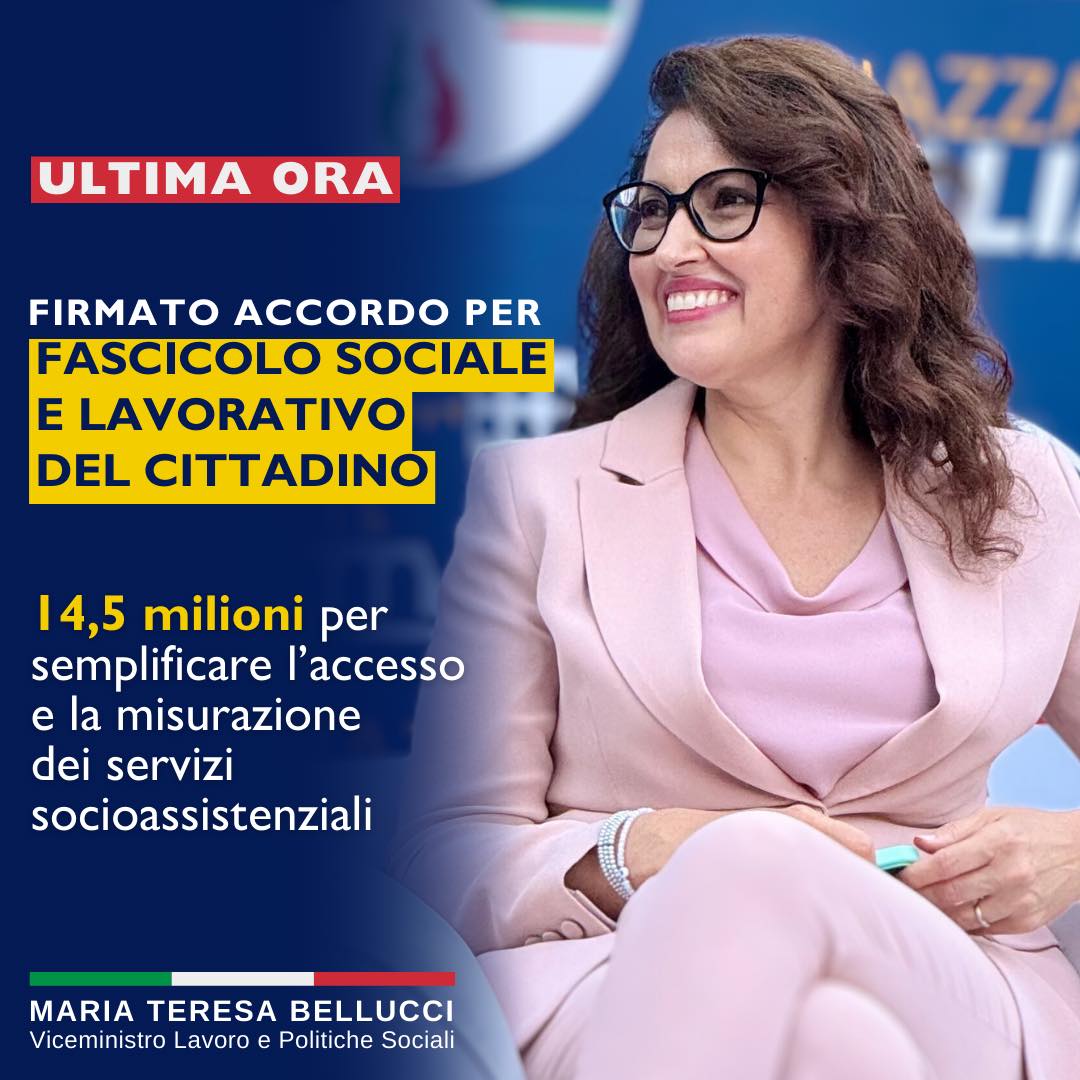 Avvio del Fascicolo Sociale e Lavorativo del cittadino: un epocale passo avanti verso il futuro del welfare italiano.